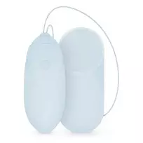 Mėlyna LUV EGG Mėlyna Remote-Controlled Silicone Intimate Egg, 12 Modes, Atsparus vandeniui