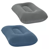 Pripučiama veliūrinė pagalvė 42 x 26 cm Bestway 67121 tamsiai mėlyna