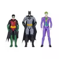 Spin Master Didelės Rinkinys 3in1 DC Comics didelės figūrėlės Betmenas, Robinas, Džokeris 30 cm
