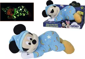 Mattel Disney Peliukas Mikis pliušinis žaislas, šviečiantis tamsoje, 30 cm