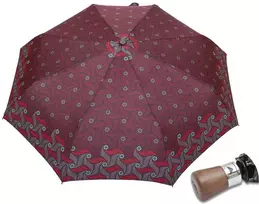 Parasol Pusiau automatinis moteriškas skėtis CARBON STEEL DA330-9