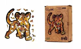 PuzzleOK Medinė dėlionė 78 vnt. - Simba