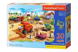 Castorland Dėlionė 20 vnt. - Darbas ūkyje