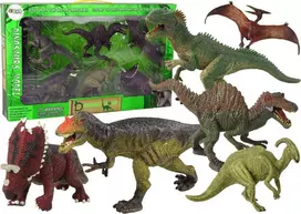 Lean Cars Dinozaurų figūrėlių rinkinys, 6 vnt.
