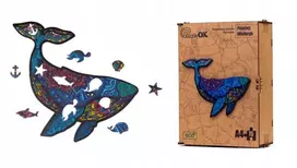 PuzzleOK Medinė dėlionė 75 vnt. - Banginis
