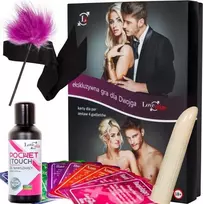 Love Stim LAVE STIM _ Išskirtinis žaidimas dviem kortoms poroms + 4 dalykėlių rinkinys