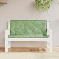 Suoliuko pagalvėlės, 2vnt., 120x50x7cm, audinys, su lapais