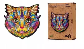 PuzzleOK Medinė dėlionė 22 vnt. - Katė