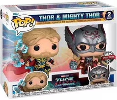 FUNKO POP! Vinilinė figūrėlė: Marvel - Thor and Mighty Thor, 10 cm