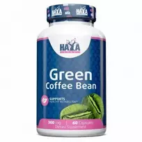 Haya Labs Žalias Coffee Bean (Žaliųjų kavos pupelių ekstraktas) 60 kaps.