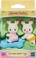 Sylvanian Families Epoch Sylvanian Rabbit Dvyniai su šokoladine ausimi (05420)