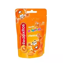 Redoxon Redoxitos Vitaminas C 25 guminukai Oranžinis