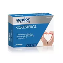 Sandoz Wellbeing Cholesterolio kontrolei 30 kapsulių