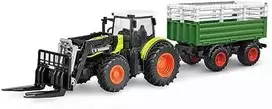 Amewi Amewi RC Traktor mit XL-Zubehörpaket LiIon 500mAh grün/6+