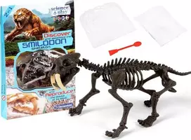 Clementoni Smilodon pastatykite tigro skeletą
