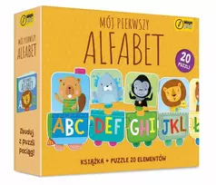 Foksal knygelė ir dėlionė Mano pirmoji abėcėlė 20 vnt. 98602