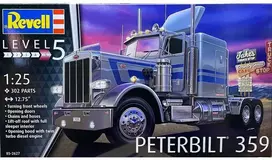 Revell Peterbilt 359 1:25 plastikinis sunkvežimio surinkimo modelis