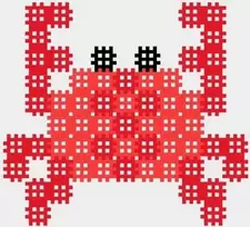 Marioinex *****Mikro vaflinės kaladėlės 80vnt Crab 03421