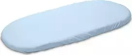 Vaikiška paklodė Sensillo Jersey 75x35, mėlyna