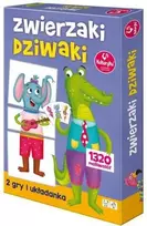 Dėlionė Kukuryku Kukurūzai Žaidimas Gyvūnai Freaks