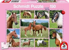 Schmidt Spiele Schmidt Dėlionė 150 vnt. - Arkliai