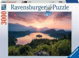 Ravensburger Dėlionė 3000 vnt. - Bledo ežeras Slovėnija