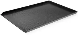Perforuota konditerinė kepimo skarda 60x40cm, 3 tefloniniai ratlankiai - Hendi 808221