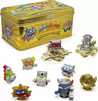 Magic Box SuperThings Super Special Gold Tin ekskluzywny komplektas su serii 3 auksinė puszka