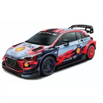 Nuotoliniu būdu valdomas automobilis Hyundai i20 WRC Akumuliatorius USB įkroviklis 2,4 GHz 1:16