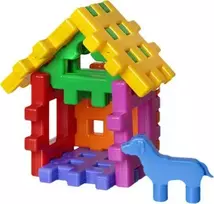 Vaflinės konstrukcinės kaladėlės Domek Pupila CZAKO 025227