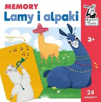 Dėlionė Kapitan Nauka Memory Llamas and Alpacas 3+ GR0636