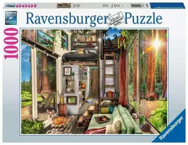 Ravensburger Dėlionė 1000 vnt. - Namelis miške
