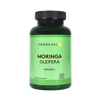 Maisto papildas Herbavel Moringa, 120 kapsulių