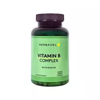 Maisto papildas Herbavel Vitamin B complex, 120 kapsulių