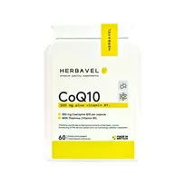 Herbavel Maisto papildas Kofermentas Q10 300 mg + B1, 60 kapsulių