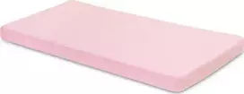 Sensillo Patalynės paklodė JERSEY DELUXE rožinė 120x60
