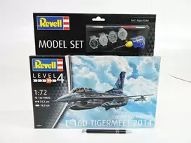 Revell F-16D Tigermeet 2014 dovanų rinkinys 1/72 su dažais ir klijais