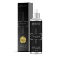 PheroStrong Massage Oil for Men 100ml - Invigorating Scent & Care
