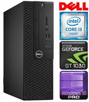 DELL 3050 SFF i3-7100 8GB 256SSD M.2 NVME GT1030 2GB WIN10Pro (RW32847) (Atnaujinta)