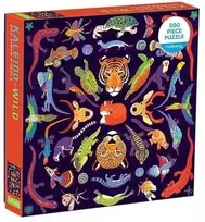 Dėlionė visai šeimai "Gyvūnų kaleidoskopas", 500dalių
