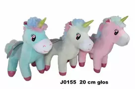 Sun-Day Vienaragis pliušinis žaislas su balsu 20 cm stovint