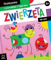 aksjomat Gyvūnai kaime. Piešimo sąsiuvinis 4+ KS0728