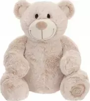 Beppe Pliušinis žaislas - smėlio spalvos meškiukas "Jacobe", 25 cm