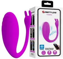 Pretty Love Catalina App-Controlled Silicone Massager Lilac Atsparus vandeniui