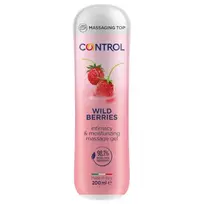 Control Wild Berries Massage Gel masažo gelis-lubrikantas 200ml