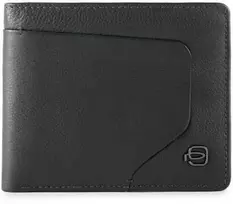 Piquadro, Akron, Leather Wallet, PU3891AOR-N, Juodas, For Men
