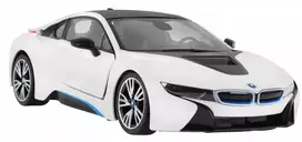 BMW i8 balta RASTAR modelis 1:14 Zdalnie sterowane auto + pilot 2,4 GHz