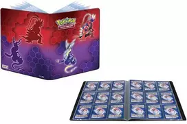 „Ultra Pro UP“ – „Koraidon“ ir „Miraidon“ 9 kišenių portfelis, skirtas „Pokémon“.