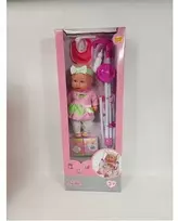 Anek Smily Žaisk Lėlė Julka SmilyPlay SP84482 44820 vežimėlyje
