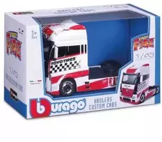 Bburago BBU 1:43 Gatvių gaisrininkų vežėjaiCustom baltas/red 32201